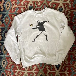Bansky Crewneck Sweatshirt (unisex sz small)